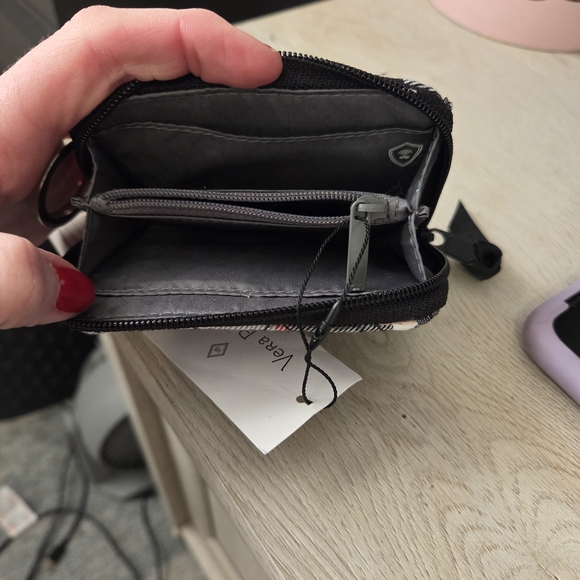 Vera Bradley Plaid Zip-Around Wallet - Picture 2 of 3